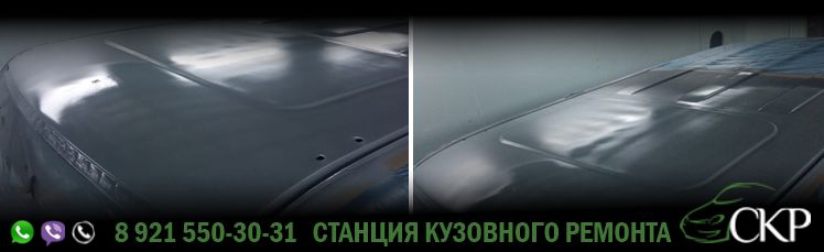 Устранение коррозии на кузове УАЗ Патриот в СПб в автосервисе СКР.